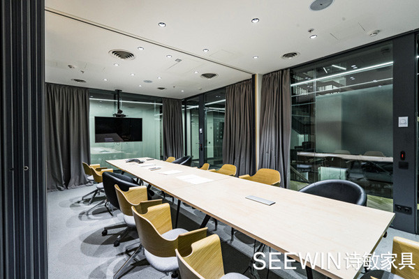 SEEWIN會議桌|新北工業風家具