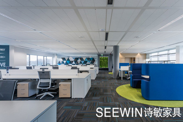 SEEWIN員工辦公位|新北辦公室家具
