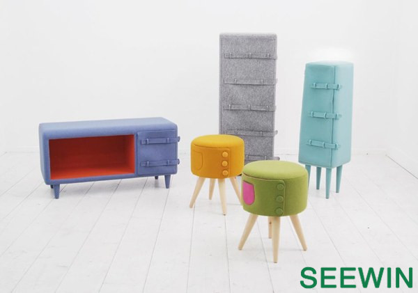 色彩著裝的家具 The Dressed-Up Furniture Series