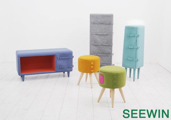 色彩著裝的家具 The Dressed-Up Furniture Series